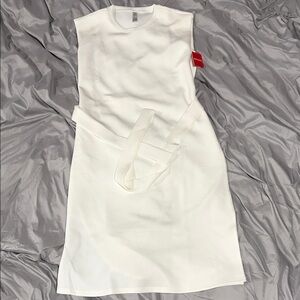 SPANX White Midi Dress